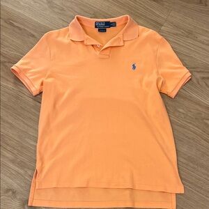 Polo Ralph Lauren Men’s Orange Custom Fit  Polo size M